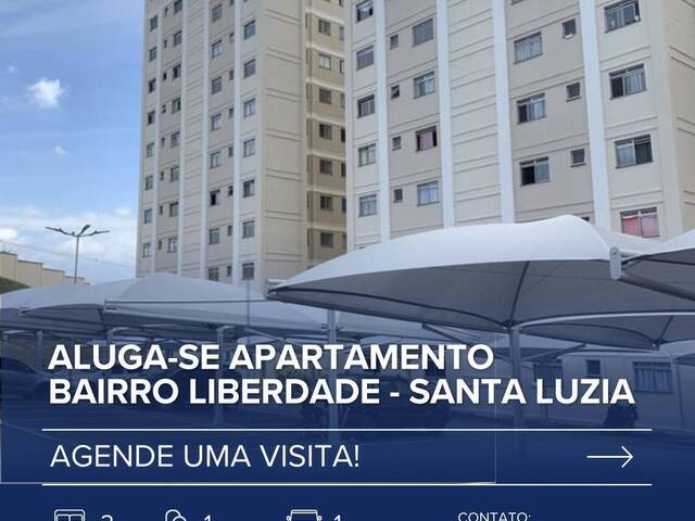 #359 - Apartamento para Locação em Santa Luzia - MG - 1