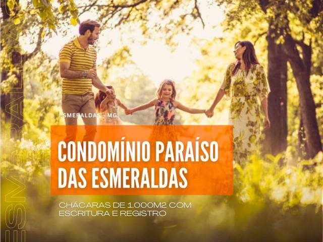 #379 - Terreno para Venda em Esmeraldas - MG - 2